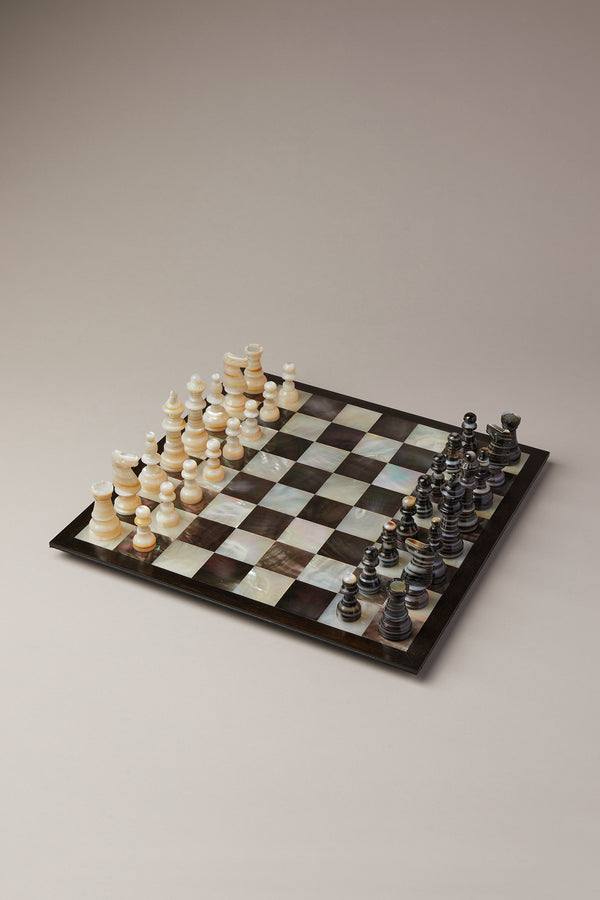 Scacchiera in Madreperla - Mother of pearl Chess set