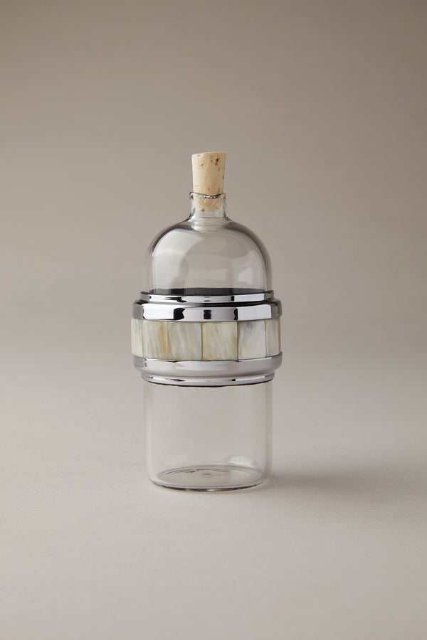 Bottiglia olio/aceto mignon in Zebu - Zebu Mini oil and vinegar bottle