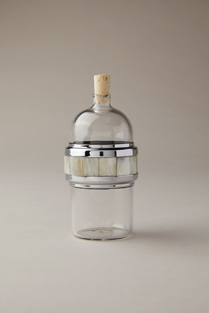 Bottiglia olio/aceto mignon in Zebu - Zebu Mini oil and vinegar bottle