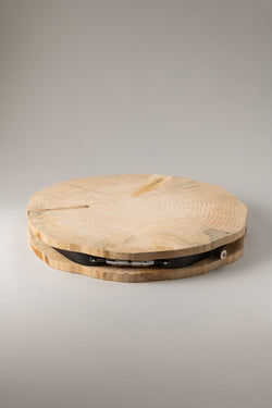 Tagliere polenta basso in Legno - Wood Short polenta cutting board