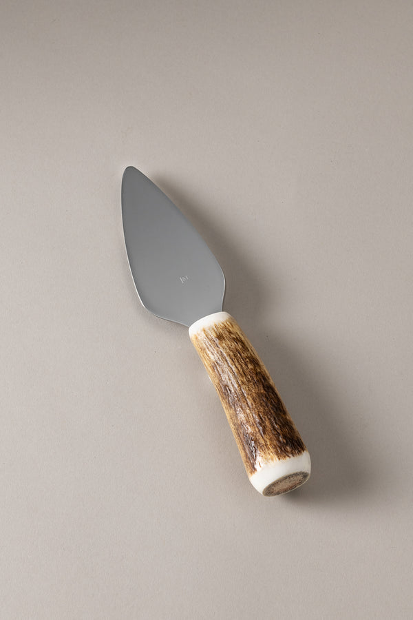 Coltello grana grande in Cervo (palco) - Stag antler Large parmesan knife