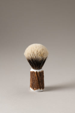 Pennello barba in Cervo (palco) - Stag antler Shaving brush