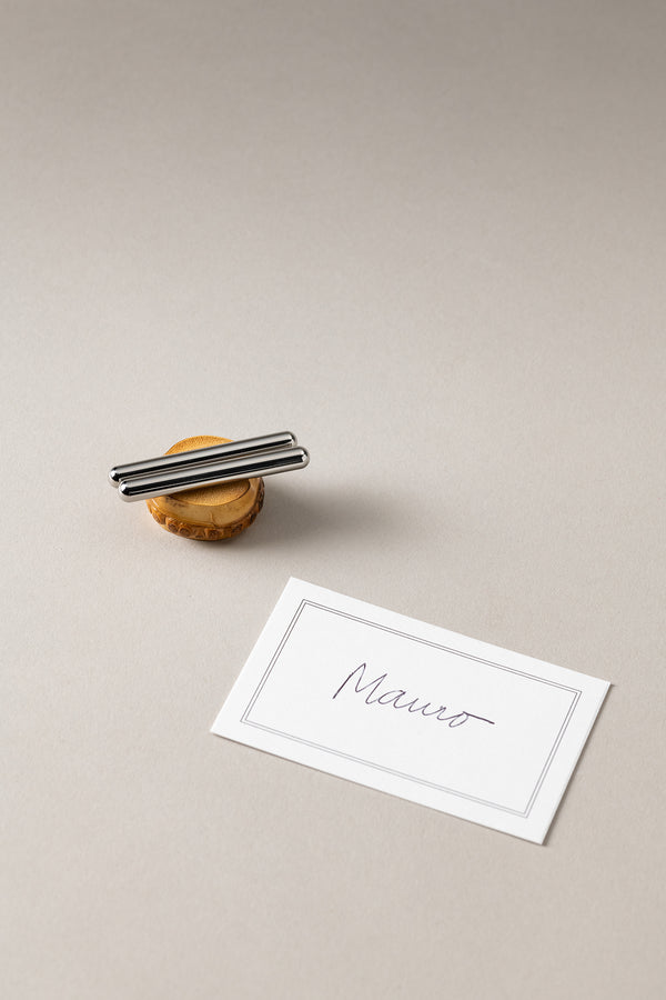 Segnaposto tavola in Bambù - Bamboo root Place card holder