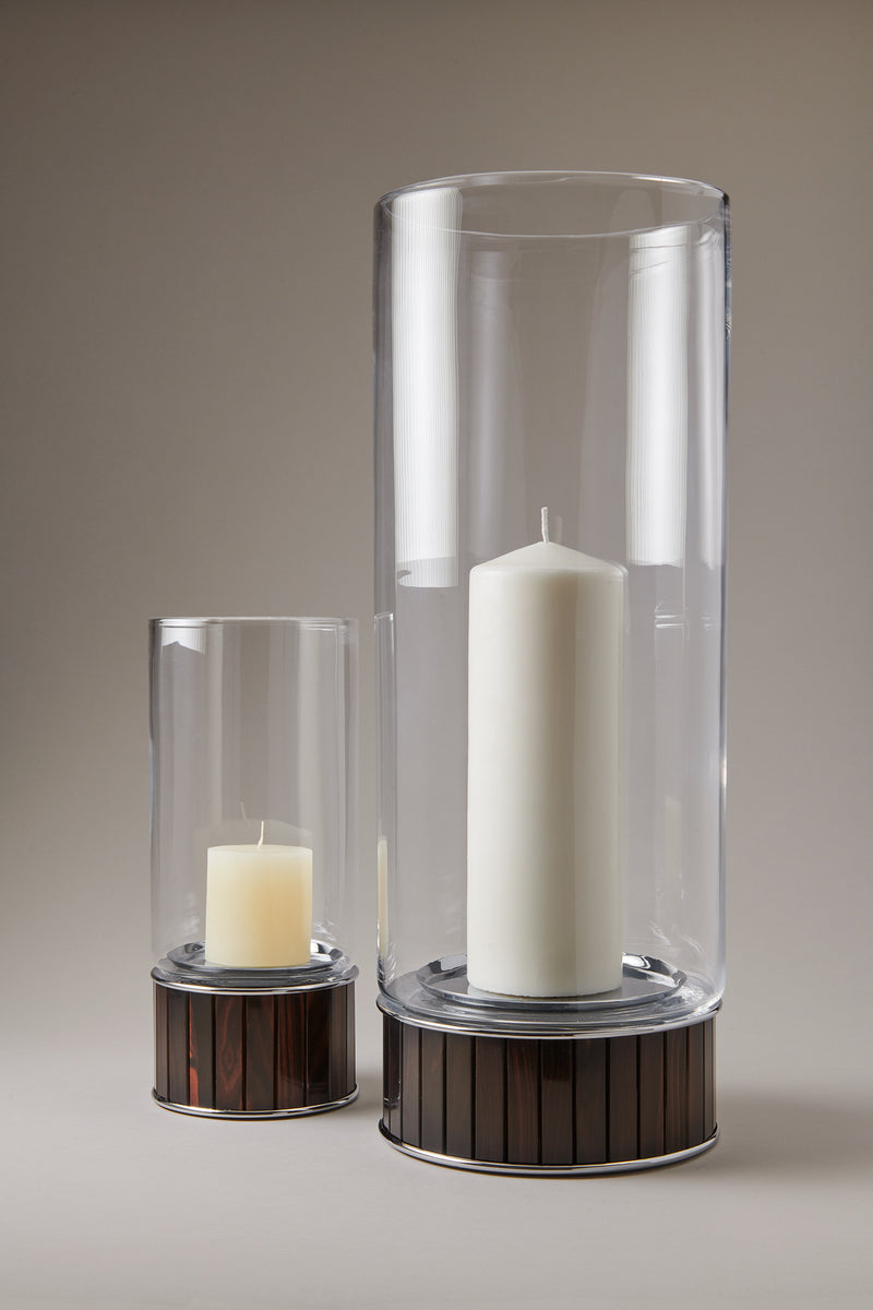 Porta fiori/candele in Legno - Wood Flower vase/candle holder