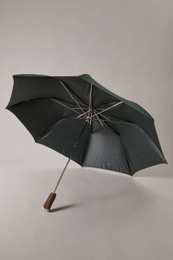 Ombrello pieghevole in Cervo (palco) - Stag antler Folding umbrella