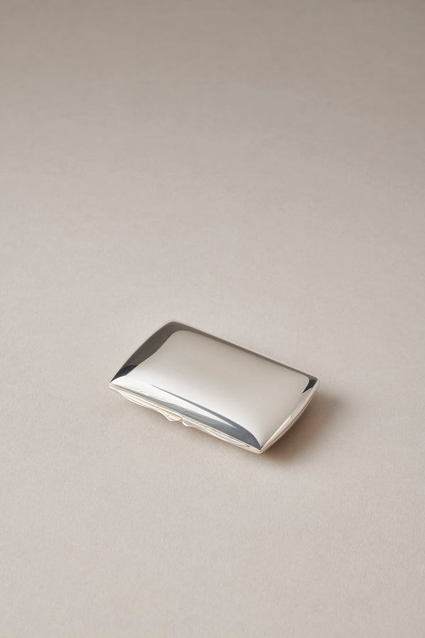 Scatoletta porta pillole con lama in Argento - Sterling silver Pill box with cutter