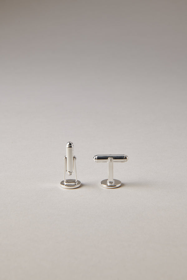 Gemelli tondi in Argento - Sterling silver Circle cuff-links