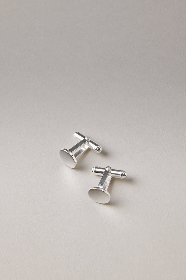 Gemelli tondi in Argento - Sterling silver Circle cuff-links