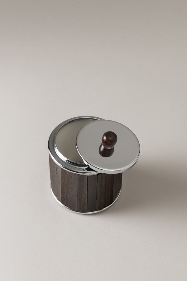 Wood Toilet ear picks jar