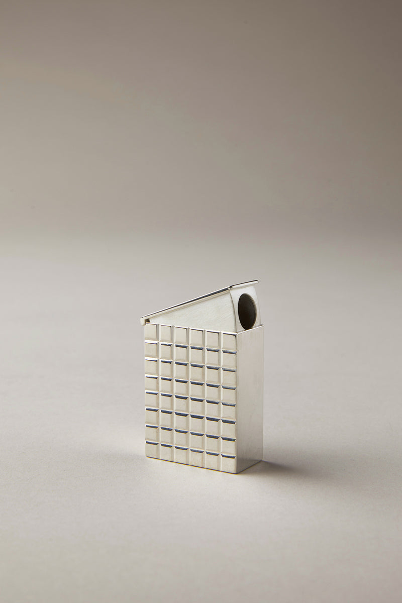 Lorenzi Milano Temperamatite/Porta mentine in Argento
