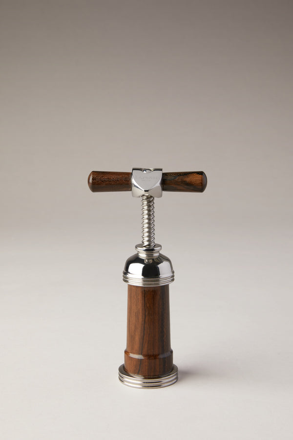 Cavatappi meccanico in legno - Wood mechanical corkscrew