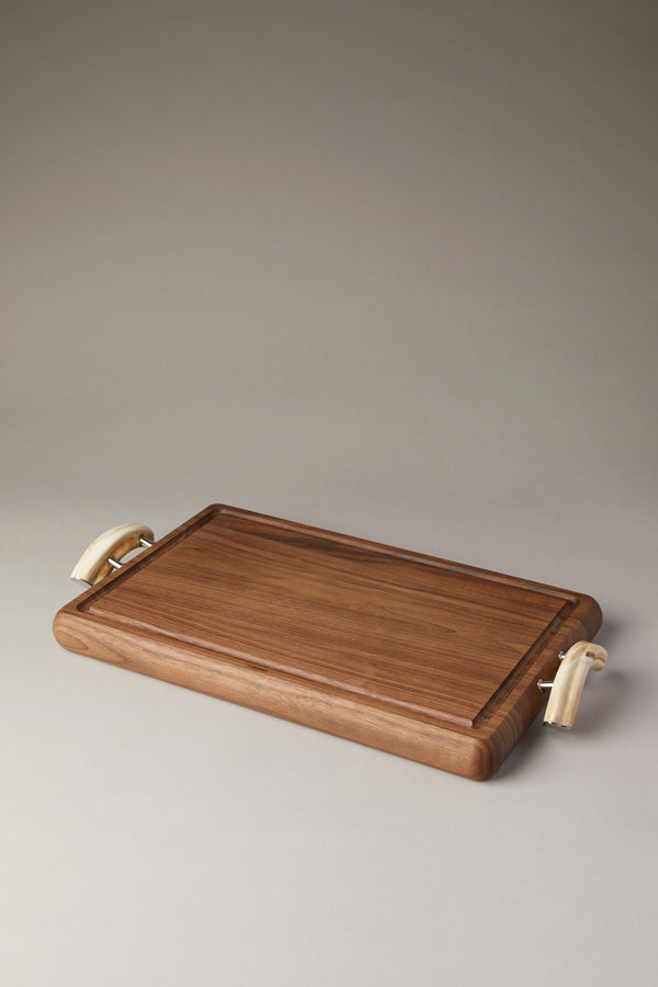 Tagliere con impugnature in Facocero - Warthog Cutting board with handles