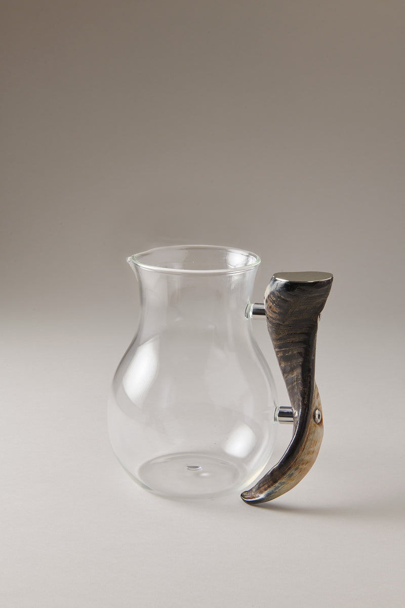 Ram horn water carafe