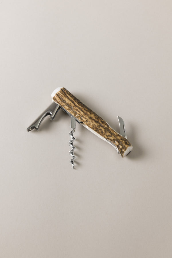 Cavatappi tipo Butler's friend in Cervo - Stag Antler Butler's friend corkscrew