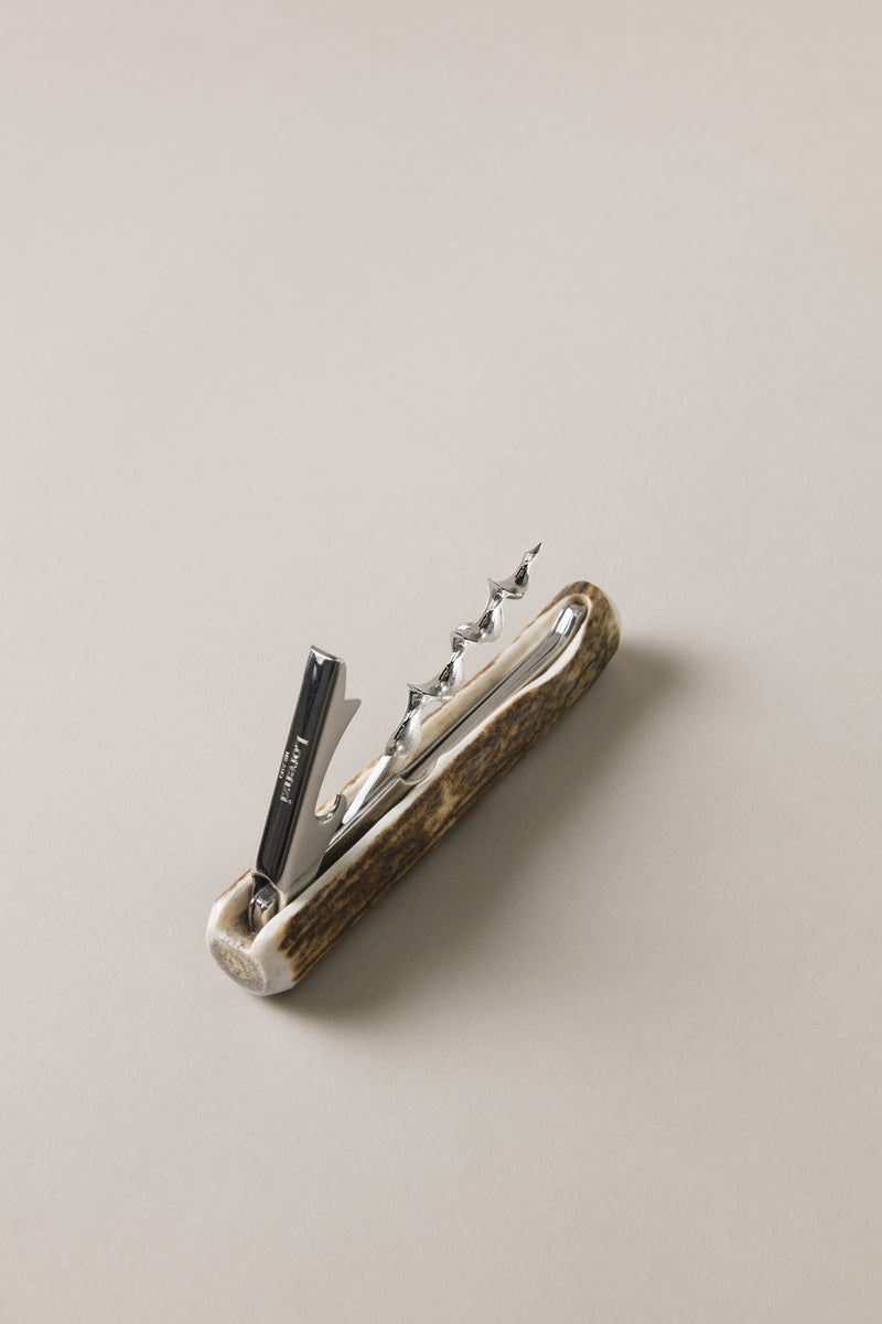 Cavatappi tipo Butler's friend in Cervo - Stag Antler Butler's friend corkscrew
