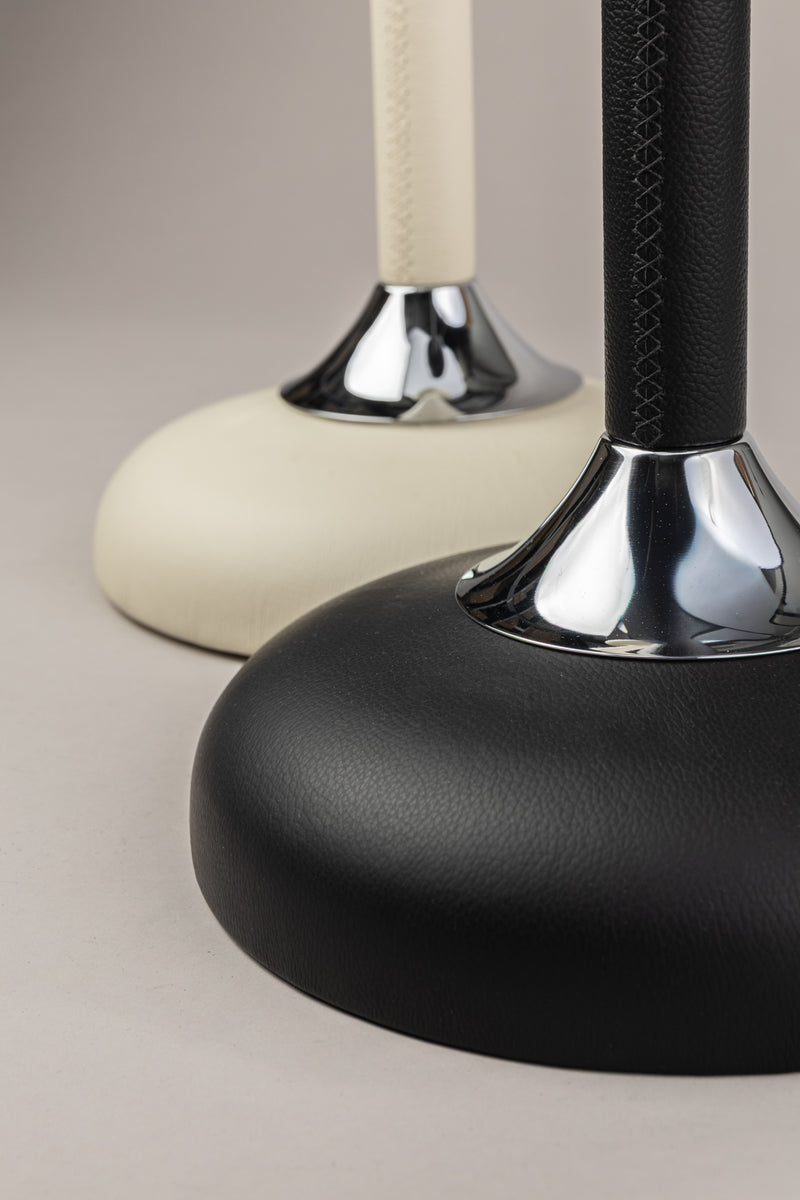 Nautical leather Champagne ice bucket with stand