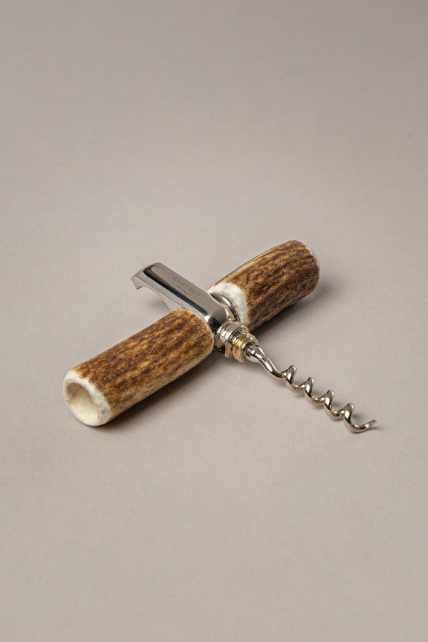Stag antler Travelling corkscrew