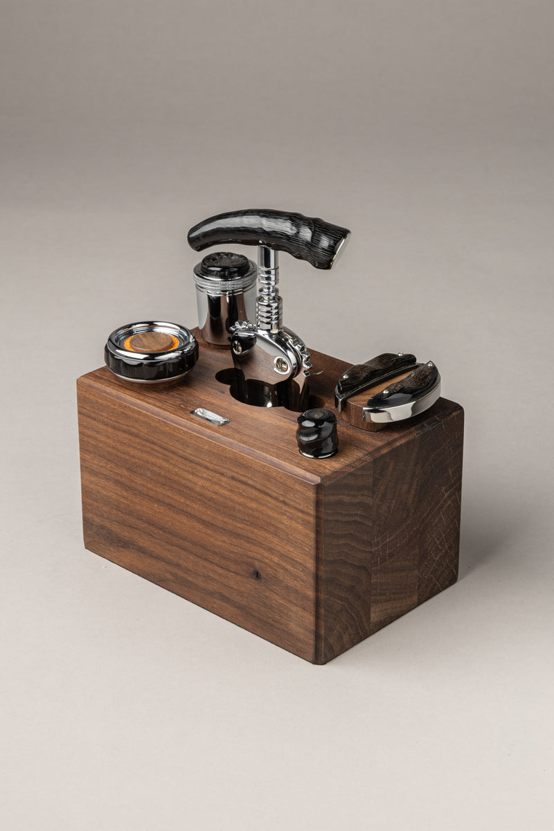 Springbok Wooden block wine set