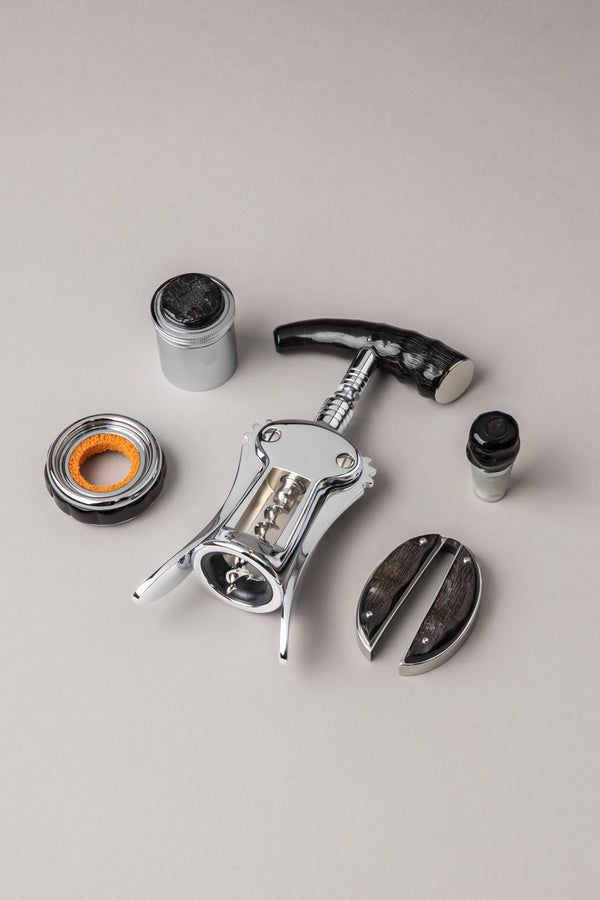 Springbok Wooden block wine set