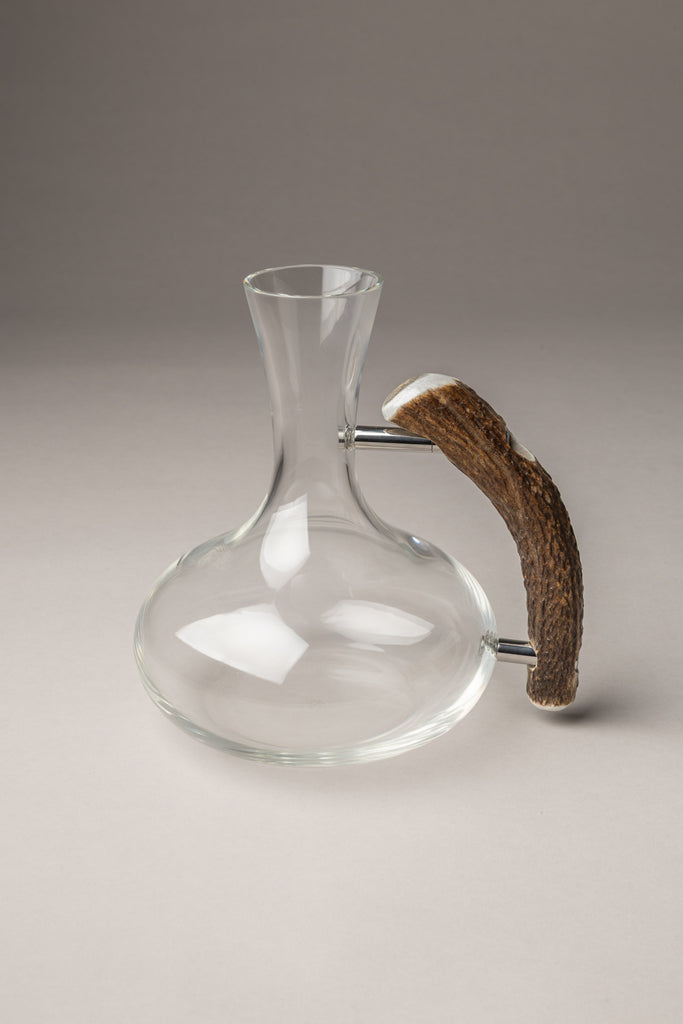 Stag antler Wine decanter – Lorenzi Milano