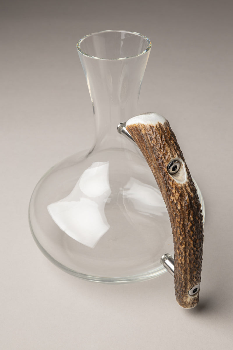 Stag antler Wine decanter