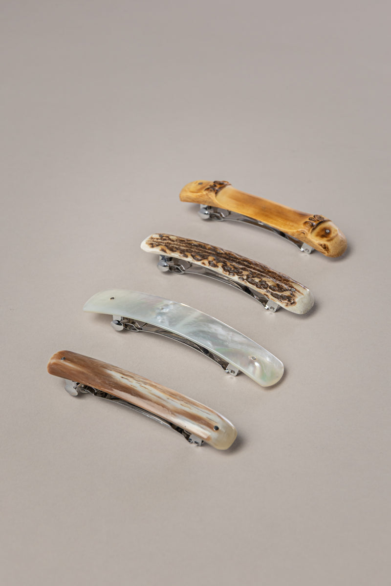 Stag antler Hair clip