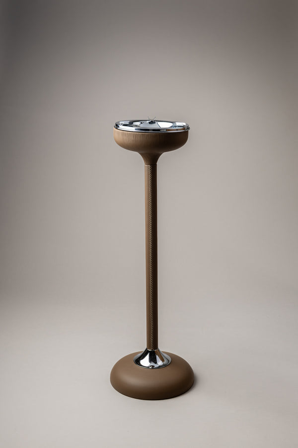 Nautical leather Ashtray with stand