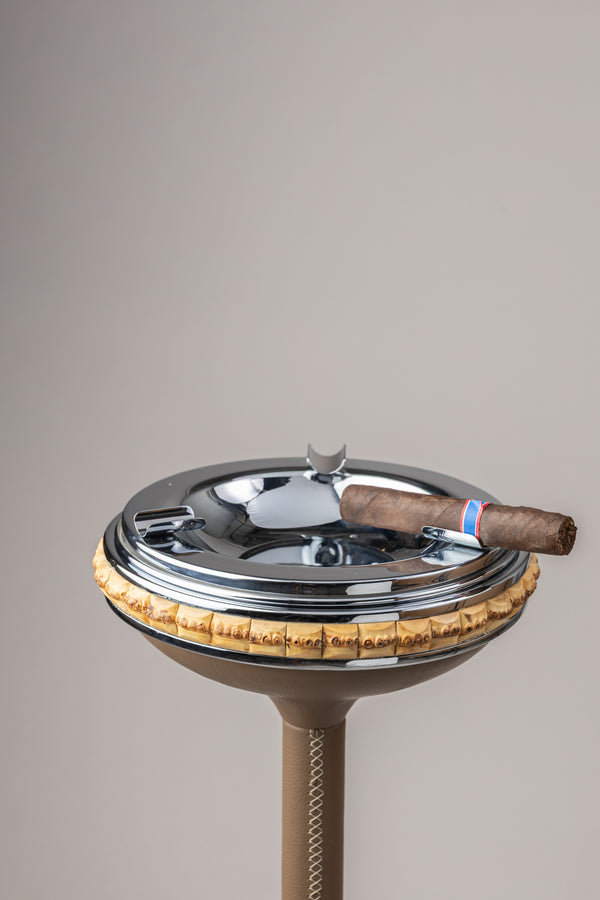 Bamboo Ashtray with stand