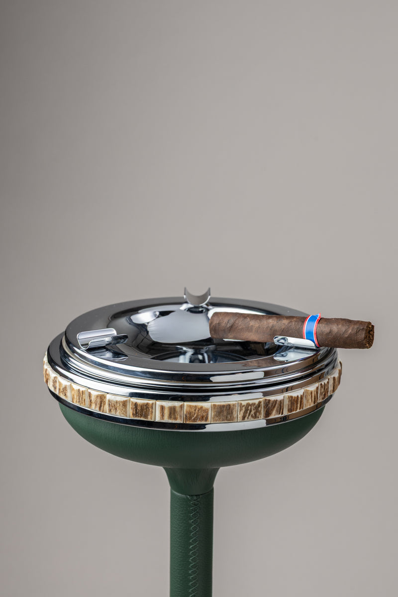 Stag antler Ashtray with stand