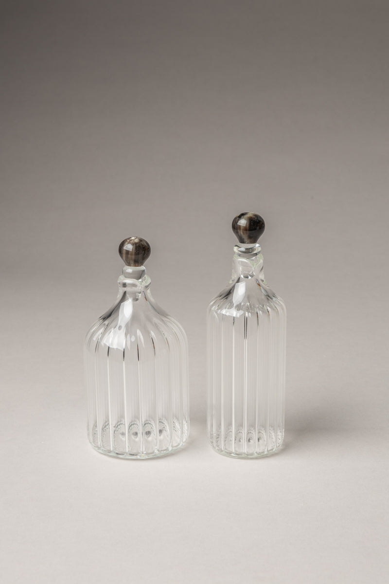 Zebu Ribbed table pourer set