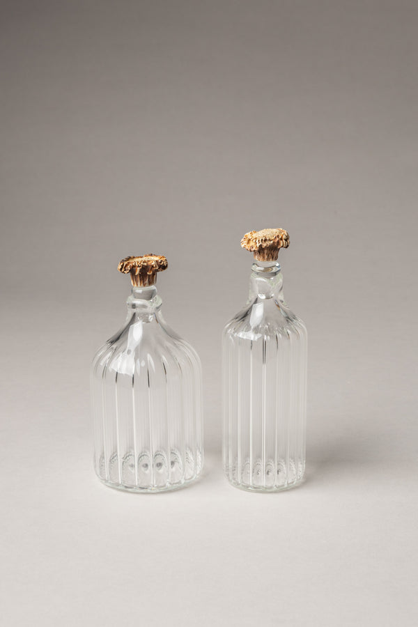 Roe deer Ribbed table pourer set