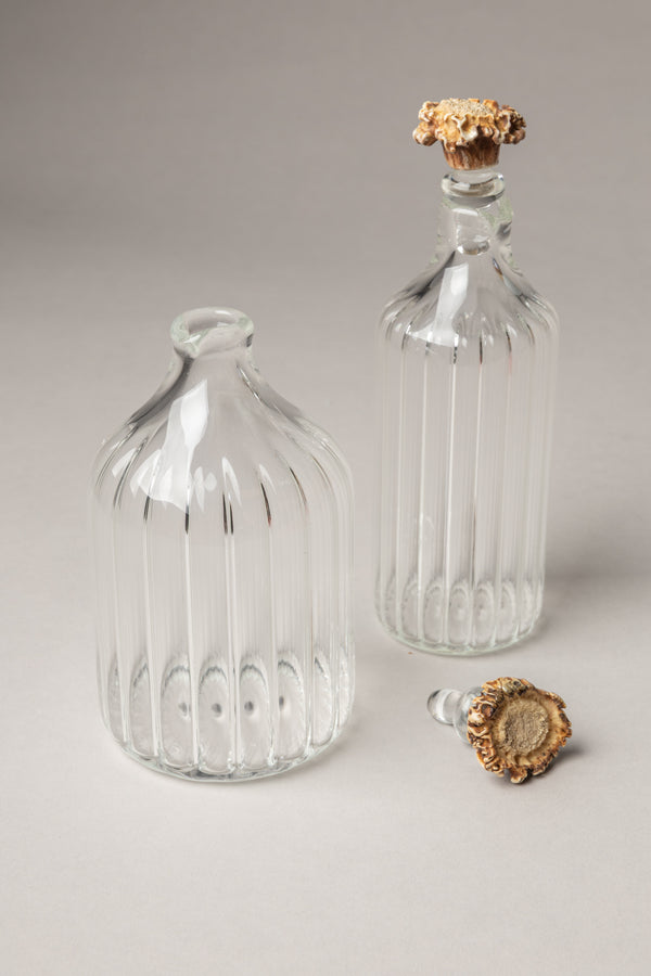 Roe deer Ribbed table pourer set