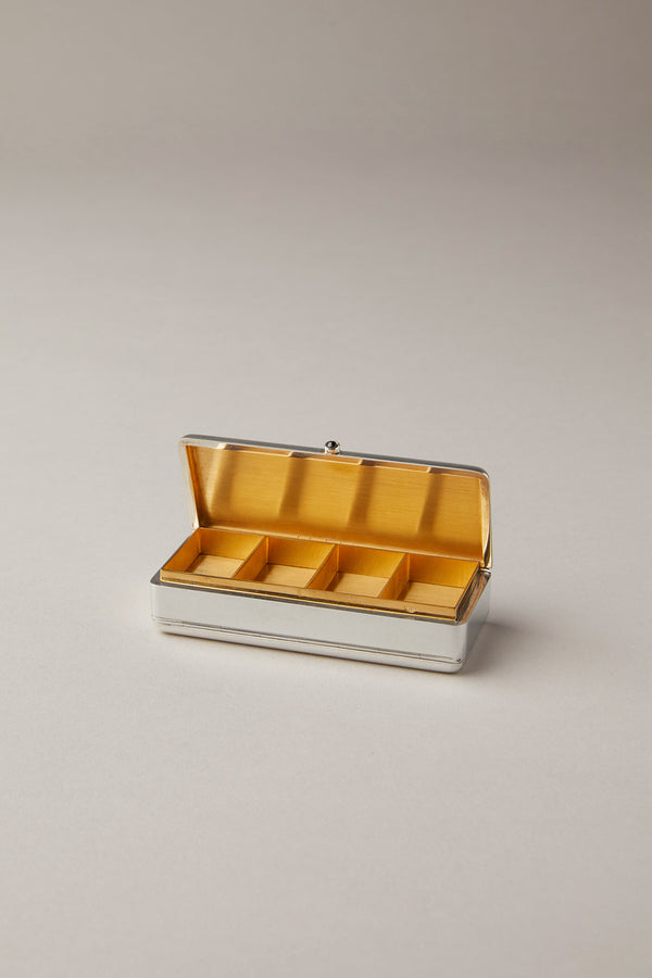 Sterling silver 7 days pill box