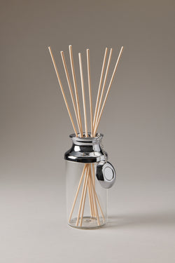 Chrome plated brass Home diffuser bottle