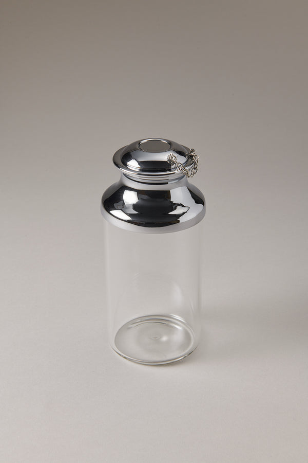 Chrome plated brass Home diffuser bottle