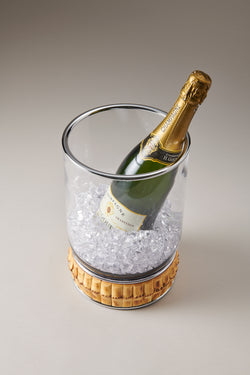 Bamboo root Champagne bucket