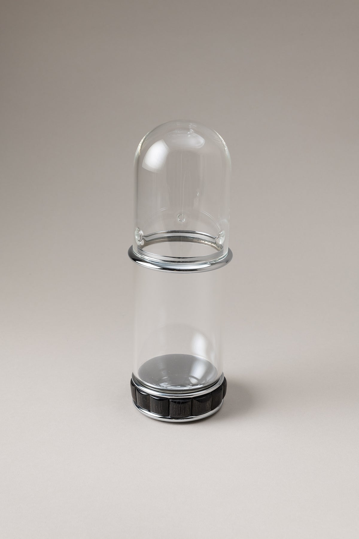 芸能人愛用 Oryx Glass Milano Lorenzi – dome glass with pot toothbrush 小物入れ