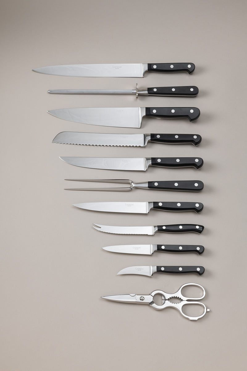 Walnut tree Small kitchen knife set
