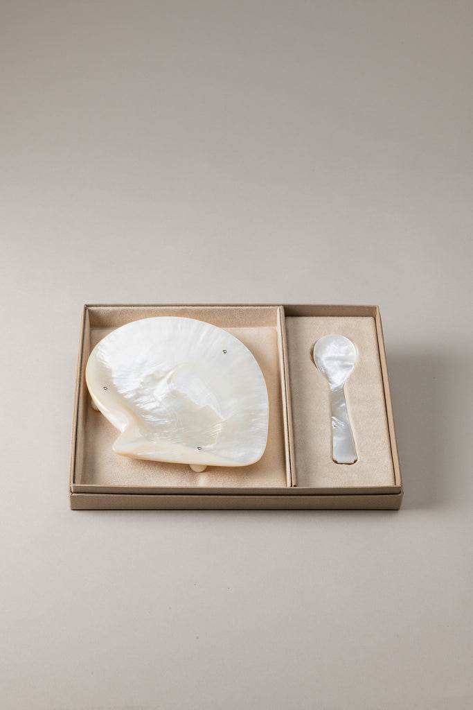 Mother of pearl Large caviar set – Lorenzi Milano