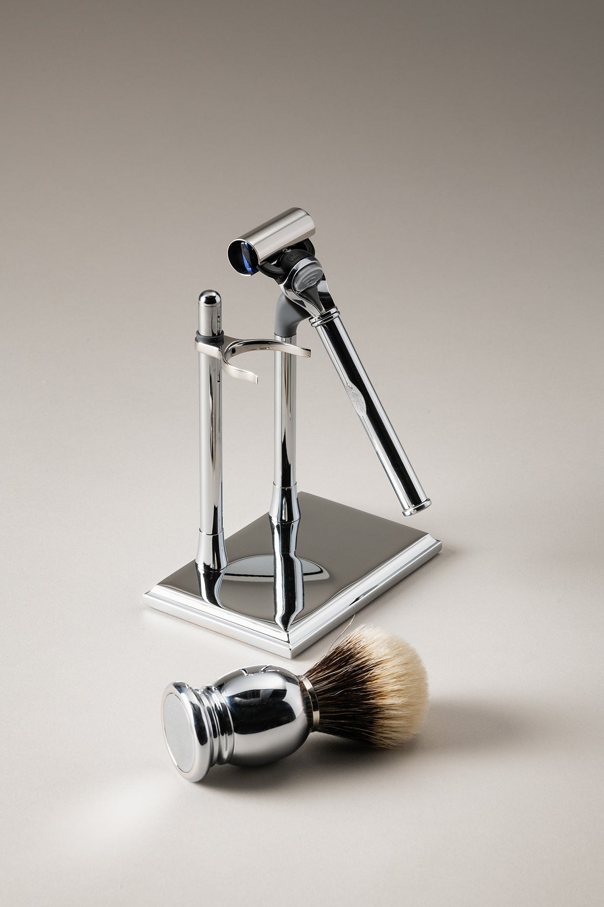 Rectangular shaving set – Lorenzi Milano