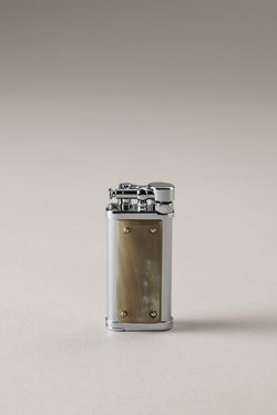 Accendino corona tascabile in Zebu - Zebu Pocket flint lighter