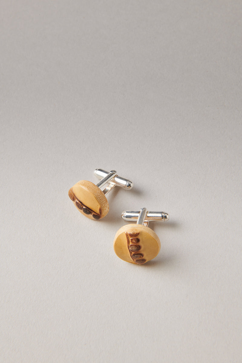 Gemelli in Bambù - Bamboo root Cuff-links