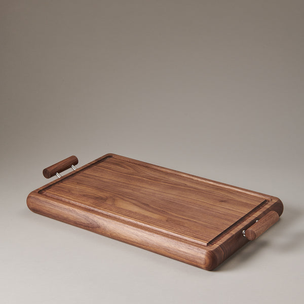 Wood Cutting board with handles – Lorenzi Milano