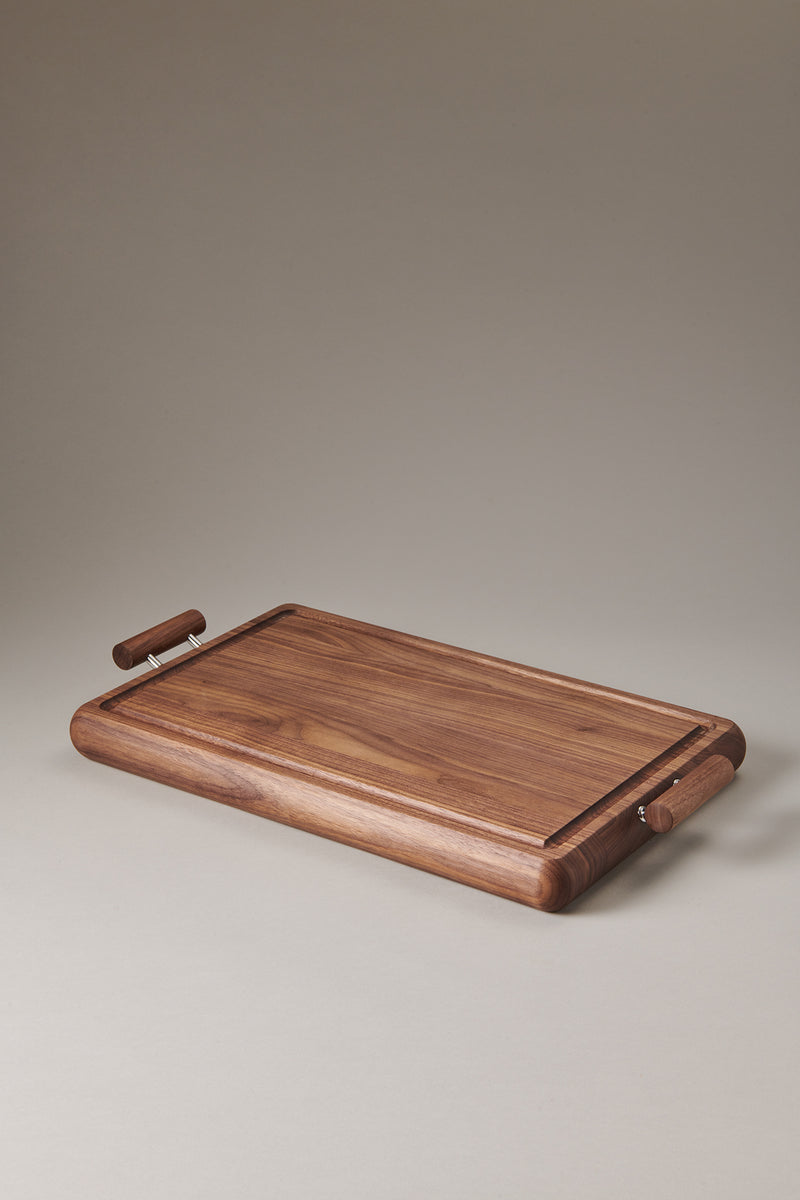 Wood Cutting board with handles