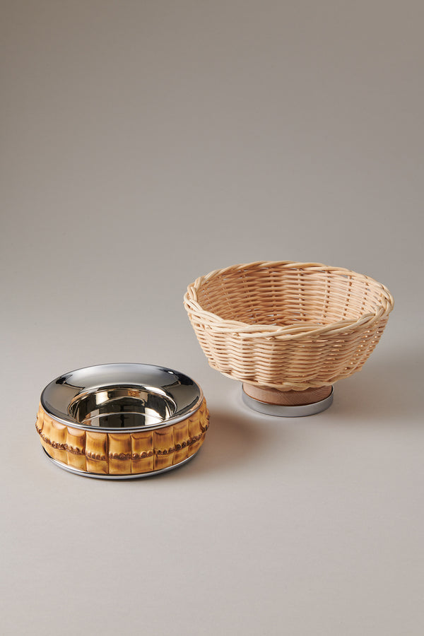Bamboo root Bread basket