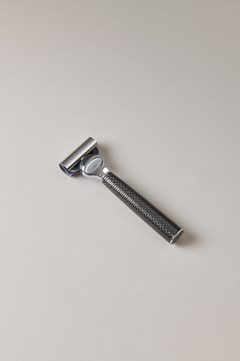 Rasoio fusion grande in Carbonio - Carbon fiber Fusion razor in carbon fiber