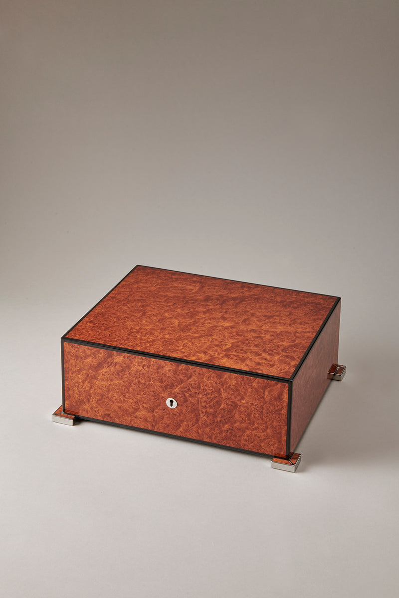 Umidificatore porta sigari medio - Medium cigar humidor box