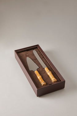 Bamboo root Cake set deluxe