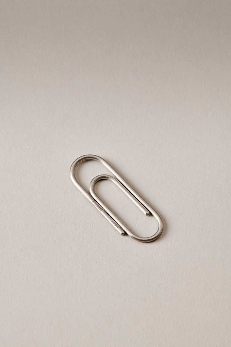 ferma soldi a graffetta in Titanio - Titanium Paper clip