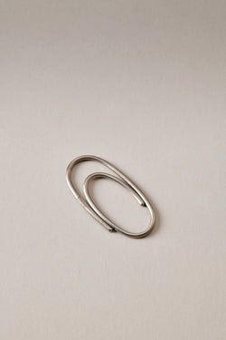 Titanium Oval paper clip